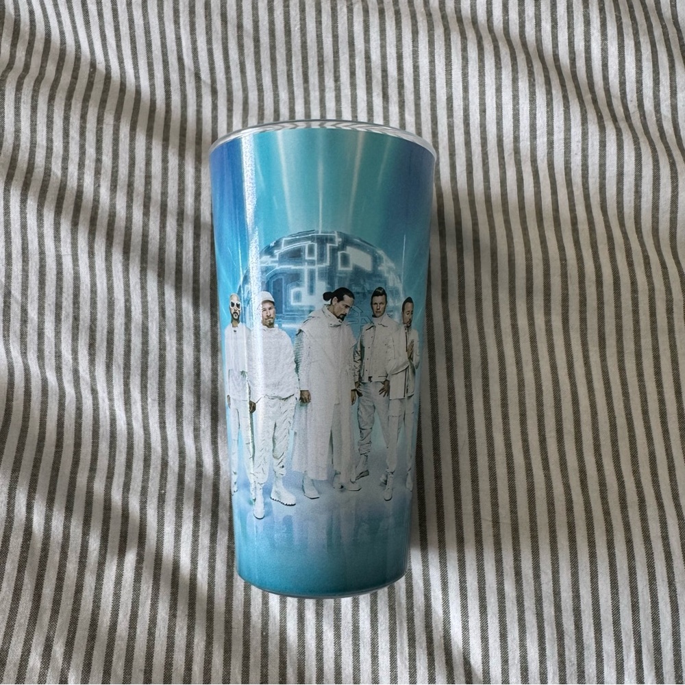 Unused Official Backstreet Boys Sphere Las Vegas Summer Show Ltd Edition Tumbler